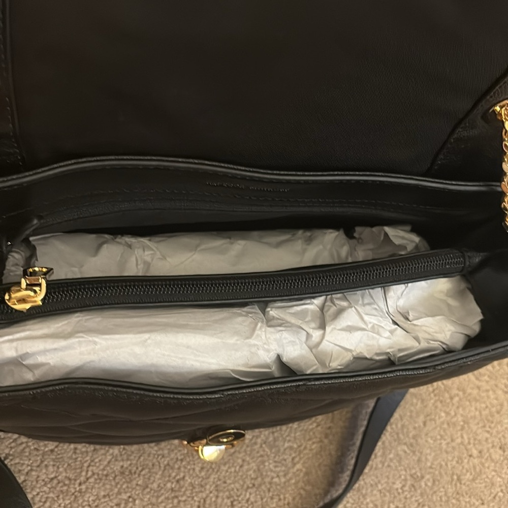 Rebecca Minkoff Black Quilted Leather Shoulder Bag - Picture 13 of 13